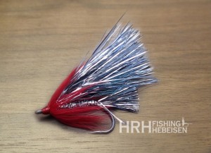 Alaska Flash Fly, Silver/Red Gr. 02