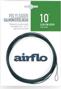 Airflo Polyleader Salmon/Steelhead SlowSinkGreen