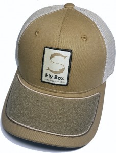 Salmologic Cap, Trucker Fly Box