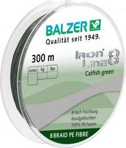 Balzer Iron Line 8 Catfish 300m, 0.40mm - 40.8kg
