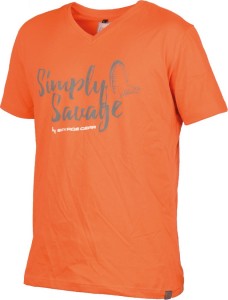 *SavageGear Simply Savage T-Shirt V-Neck