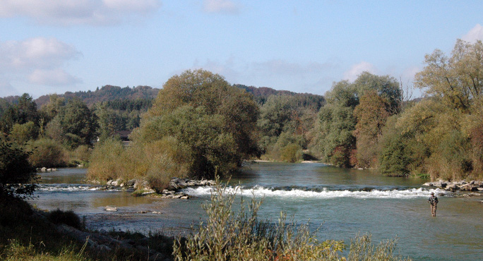 Fluss Loisach